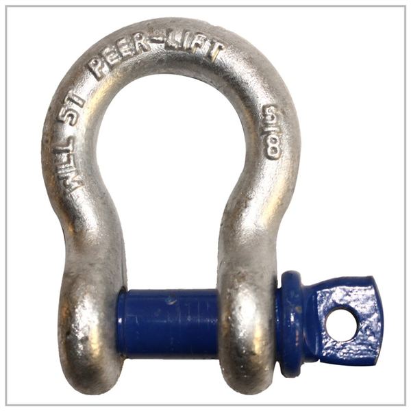 SCREW PIN SHACKLES 1/4” ( DOMESTIC ) 1/2 ton