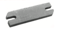 24LB COUNTERWEIGHT 2" 4X14
(STAGE WEIGHT)