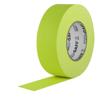 Fluorescent Yellow Pro Gaffer's Tape 2"