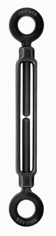 TURNBUCKLE EYE & EYE 3/8” ( DOMESTIC )