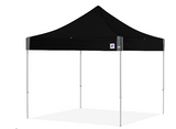 ECLIPSE II EZUP TENT 10X10 ALUM FRAME W/BLACK TOP & COVER BAG