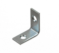 Zinc Plated Corner Brace 1"