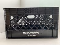 Full Milk Crate BLACK