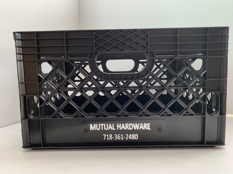 Full Milk Crate BLACK
