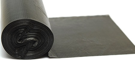 Case of 100 55 Gallon Black Trashliners (Roll) 3 MIl