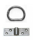 WELDED DEE RINGS & PLATES (SOLD SEPARATELY)