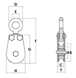 Cable Pulleys - Single