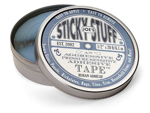 JOE'S STICKY STUFF TIN CAN 1/2"x20'