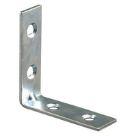 Zinc Plated Corner Brace 2"