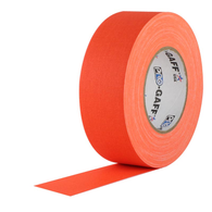 Fluorescent Orange Pro Gaffer Tape 2"